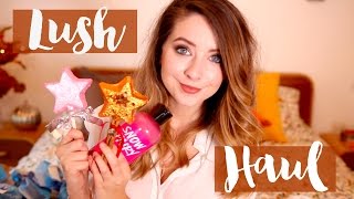 Halloween amp Christmas LUSH Haul  Zoella [upl. by Droflim]