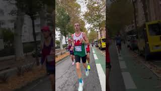 Semi marathon de Toulouse 2024 marathon athletics halfmarathon toulouse [upl. by Ahsiloc]