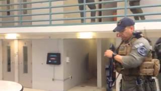 New Spartanburg jail equipment demonstrated [upl. by Atnicaj915]