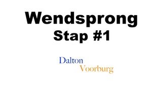 Wendsprong stap 1 [upl. by Kellen]