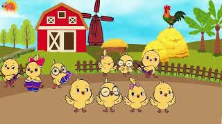 Chickens In The Yard  Chicken Song  Kids Song [upl. by Novel]