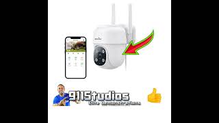 911 Reviews Setup and Test wansvieww7 2K 24G WiFi Outdoor SecurityCamera [upl. by Aehsrop171]