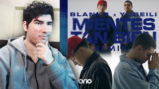 Reacción a quotMientes Tan Bien Remixquot de BLANKO X YUBEILI [upl. by Annid]