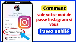 Comment voir votre mot de passe Instagram si vous lavez oublié [upl. by Enehpets]