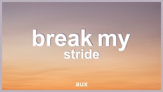 Matthew Wilder  Break My Stride Lyrics [upl. by Agni356]