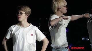 FANCAM BTS ANPANMAN OAKLAND 180912 MAINLY VMIN FOCUS [upl. by Yevrah]