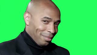 Thierry Henry smile 4K Green Screen 60fps [upl. by Levy852]