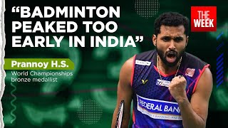 HS Prannoy on Paris Olympics PV Sindhu SatwikChirag his own progress and badminton in India [upl. by Newmark314]