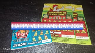 CA Lottery 20 Scratchers Session HAPPY VETERANS DAY 2024 🇺🇸🎖 [upl. by Nalehp]