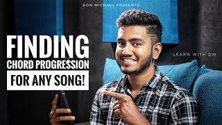 Chord Progression for any song  Learn with DM  Episode 32 [upl. by Annodas]