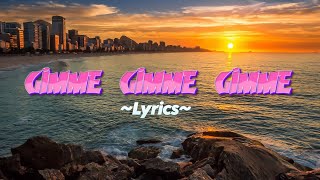 GIMME GIMME GIMME Lyrics  New Best Reggae Cha Cha Disco Medley 2024 [upl. by Madaih]