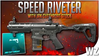 The JAK Cutthroat Riveter Shotgun with Insane ADS Movement Speed Warzone [upl. by Frodeen156]