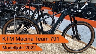 KTM Macina Team 791  Modelljahr 2022 [upl. by Magee]