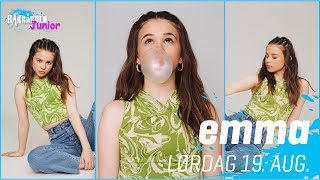 Emma kommer til Bakgården JUNIOR lørdag 19 august 2023 [upl. by Drofla974]