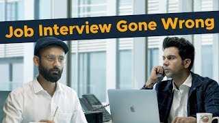 BYN  Job Interview Gone Wrong Feat Rajkummar Rao [upl. by Pompei]