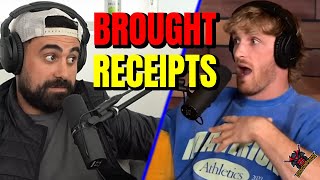 George Jankos Emotional Outburst Gets a Response from Logan Paul [upl. by Aley]