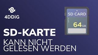 SDKarte lässt sich nicht lesen Versuchen Sie DIES [upl. by Enelhtak]