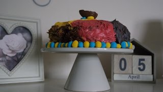 Creme egg  Chocolate Fudge Cake [upl. by Curr924]