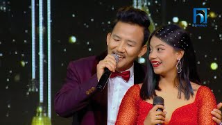 Binod Rai amp Triza Pradhan quotTimilai Kunai Palquot  The Voice of Nepal Season 5 2023 [upl. by Janette]