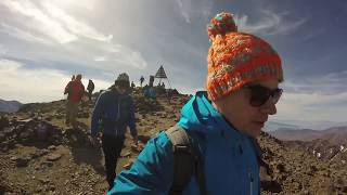 2 day trek to the summit of Mount Toubkal April [upl. by Annod124]