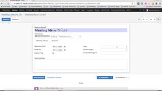 Odoo 9 Modul Kalender  Tutorial Odoo 9 Calendar [upl. by Angus399]