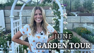 June Backyard Garden Tour  Mountain Valley Garden [upl. by Naeroled]