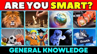 How Smart Are You 🤓🎯  50 General Knowledge Trivia Quiz Questions ✅ [upl. by Yleoj]