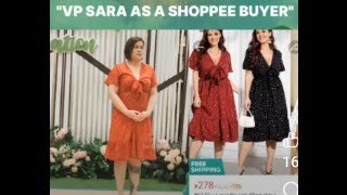 KAYO ANG NANLINLANG KAY VP SARAVP SARA SHOPEE LANG MGA GAMIT NIYA🥰 [upl. by Ailina]