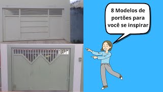 Oito modelos de portões [upl. by Rehsu]