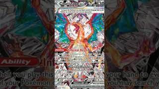 MOST POWERFUL LEGENDARY CHARIZARD POKEMON CARD pokemon [upl. by Fabiola710]