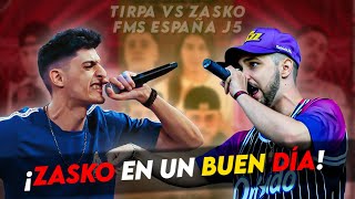 ¡ZASKO EN UN BUEN DÍA  TIRPA VS ZASKO FMS ESPAÑA J5 [upl. by Agna]