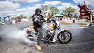 Gasoline Alley Harley Davidson drag day amp GC car meet [upl. by Eniamej709]