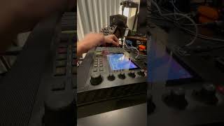 Sampling DFAM amp M32 into MPC Live 2 for some techno beats [upl. by Harrie]