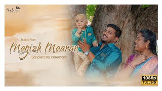 Magizh maaran tonsure amp ear piercing ceremony  Cinematic video [upl. by Ecinehs]