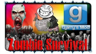 Gmod Funny Moments ★ Die Zombie Apokalypse Survival ★ Lets Play Garrys ModLPT [upl. by Renado]