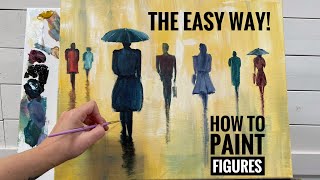 The EASIEST way to Paint FIGURES  Step By Step Tutorial [upl. by Aredna]