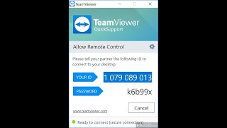 TeamViewer Quick support Download and Run [upl. by Yonatan]