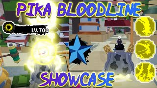 Shindo Life  MAX LEVEL PIKASENKO BLOODLINE SHOWCASE [upl. by Asiela]