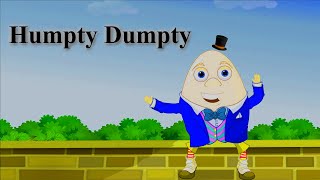 Humpty Dumpty I Kids Rhymes with Lyrics 151120 [upl. by Calderon726]