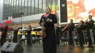 Mariachi Nueva Generacion performs Bala Perdida at the Nokia Center 552011 [upl. by Arten30]