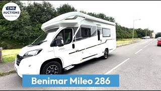 Benimar Mileo 286  Motorhome Auction [upl. by Rainie750]