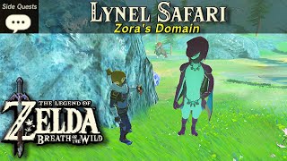 Lynel Safari  Zelda BOTW Side Quest Tutorial [upl. by Umont]