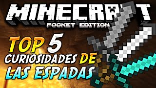 Minecraft PE  5 Curiosidades De LAS ESPADAS En Minecraft Pocket Edition 0150 [upl. by Argyle222]