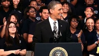 President Obama Speaks on Strengthening the Economy for the Middle Class [upl. by Aronal]