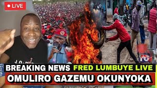 FRED LUMBUYE LIVE OMULIRO GUZEMU OKUNYOKA WETWOGERELA MULUBIRI BITABUSE Chemical Ali Live [upl. by Alicul551]