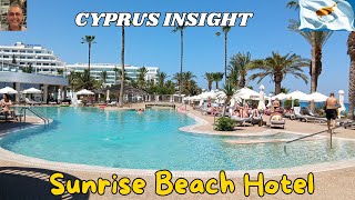 Sunrise Beach Hotel Protaras Cyprus  2024 Tour [upl. by Sakiv]