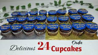 24 Chocolate cupcake  Cupcakes decoration ideas [upl. by Htebzil841]