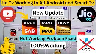 Jio TV problem solved in smart tv  Jio tv android tv mai kaise download kare  D2h stream box [upl. by Cost410]