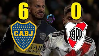 10 Ocasiones en las que BOCA JUNIORS ha HUMILLADO a RIVER PLATE [upl. by Ilera326]