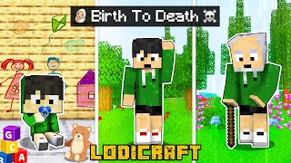 Esonis BIRTH to DEATH in MINECRAFT Tagalog [upl. by Dione887]